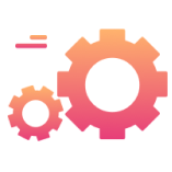 Mascot Design 24 small icon cogs 1