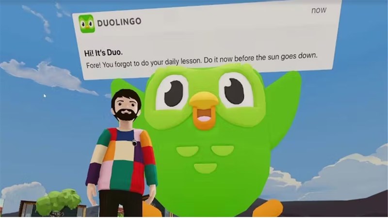 Cú xanh Duo - Mascot góp phần tạo nên thành công cho Duolingo 1 Cu xanh Duo