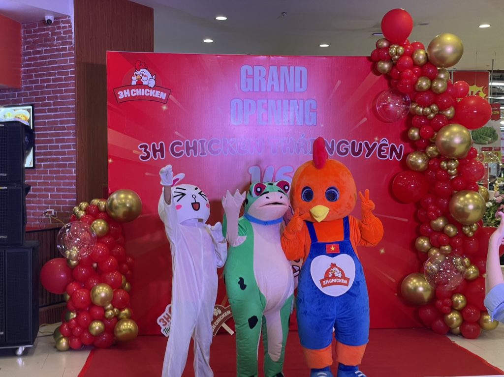 Những lưu ý khi sử dụng Mascot cho dịp khai trương, ra mắt sản phẩm 1 mascot su kien