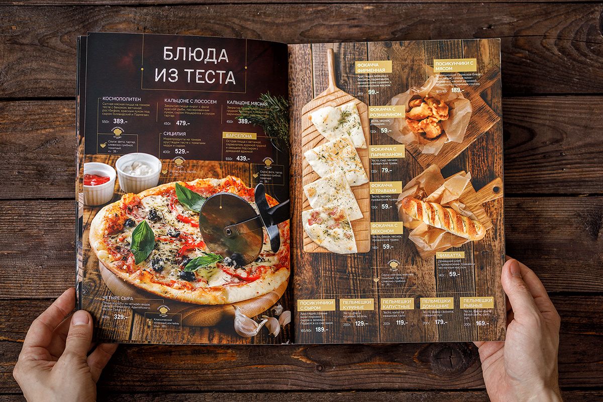 Menu thực đơn