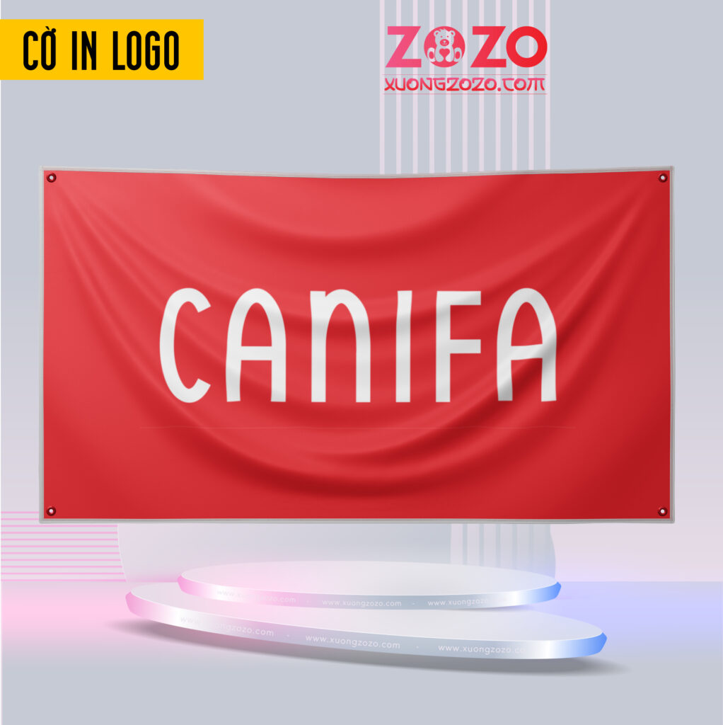 In cờ công ty theo yêu cầu mọi số lượng 4 in cờ công ty