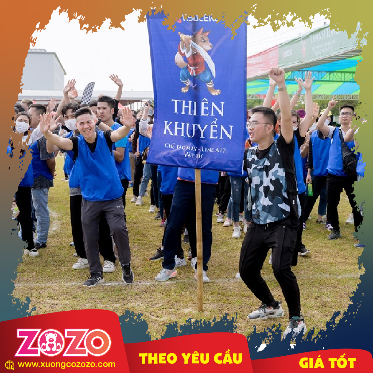 Nhận in cờ lớp, cờ nhóm theo yêu cầu mọi số lượng 5 Co lop Co nhom 02