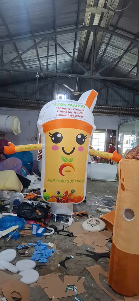 Xưởng May Rối Hơi Mascot Doanh Nghiệp – In Logo Theo Yêu Cầu 1 666